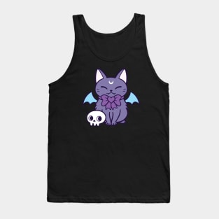 Black Bat Kitten | Nikury Tank Top